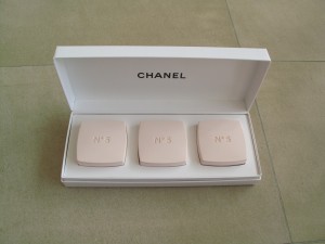Chanel No. 5 Soap x 3